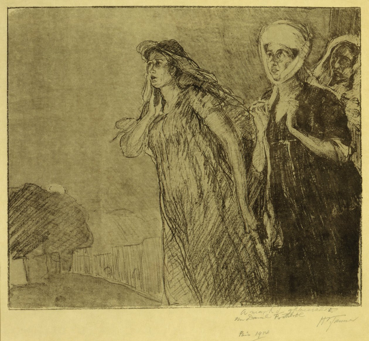 Powrót do grobowca autorstwa Henry Ossawa Tanner