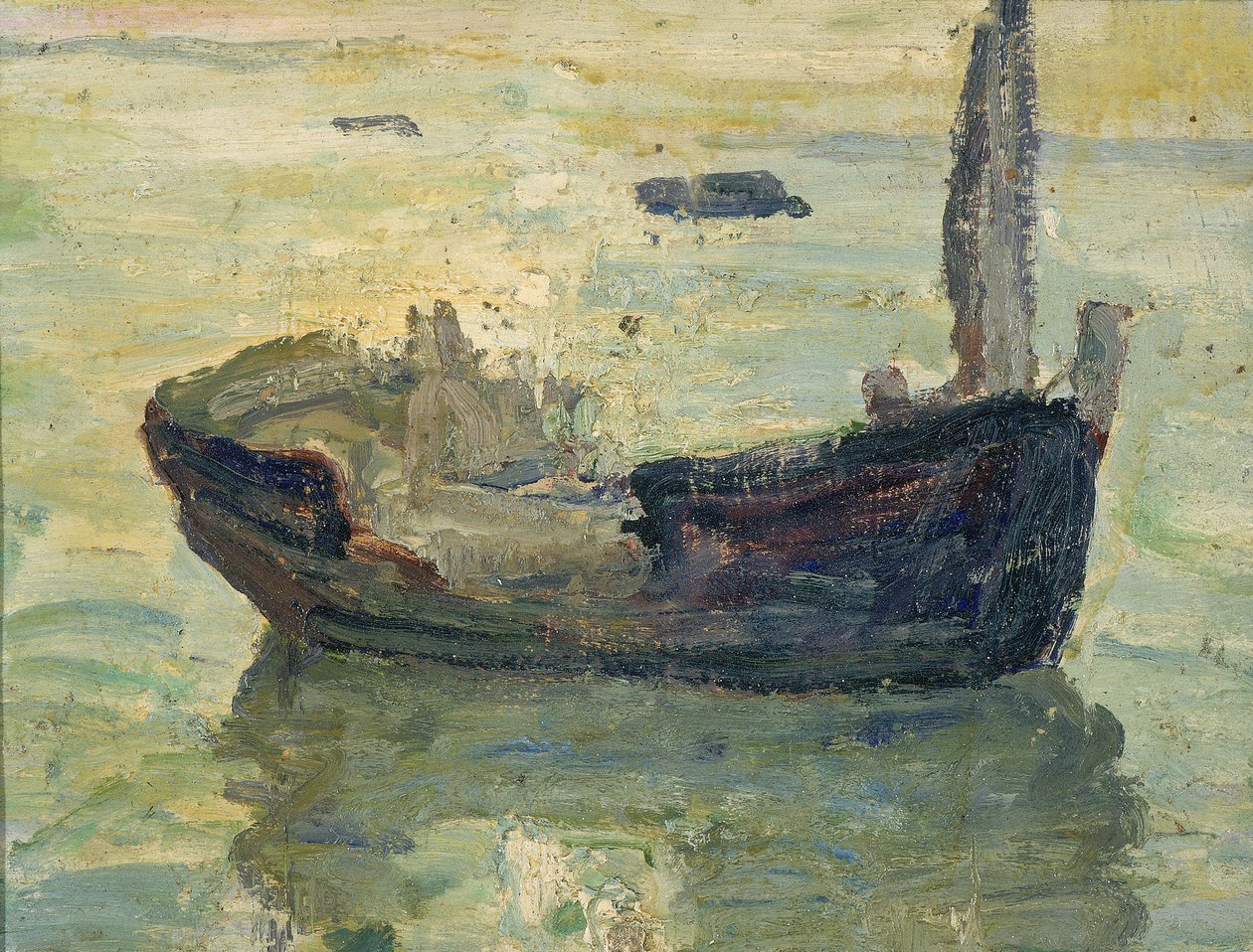 Wrak, b.d. autorstwa Henry Ossawa Tanner