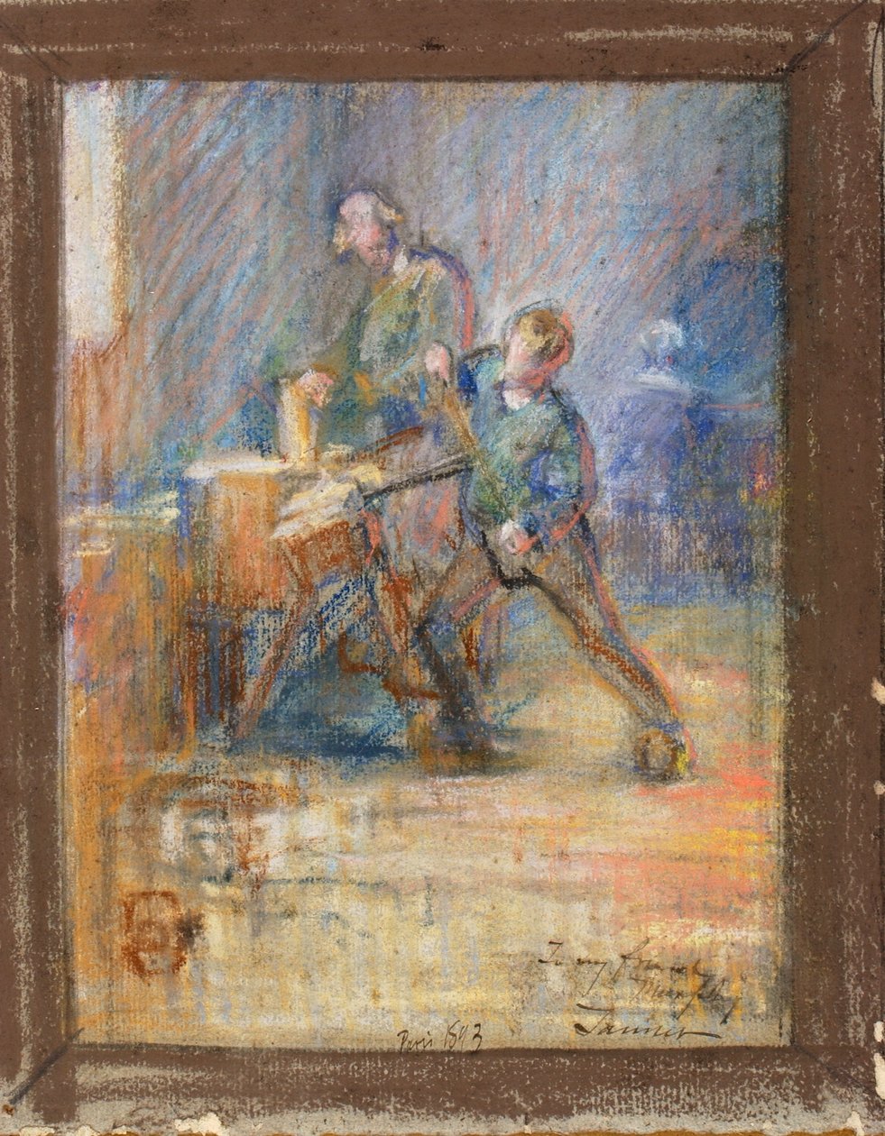 Młody twórca sabotów autorstwa Henry Ossawa Tanner