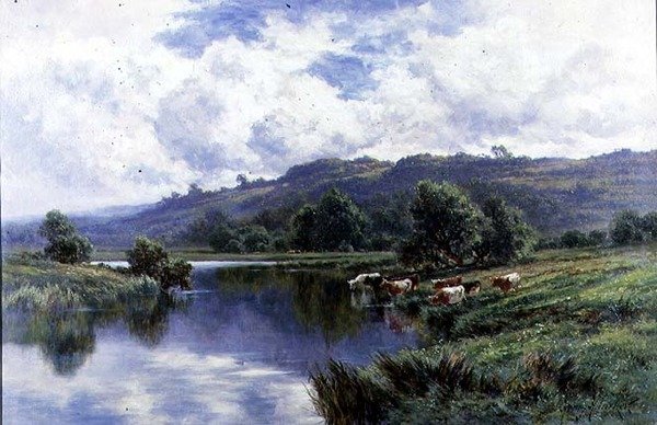 Avon w pobliżu Stratford autorstwa Henry Parker