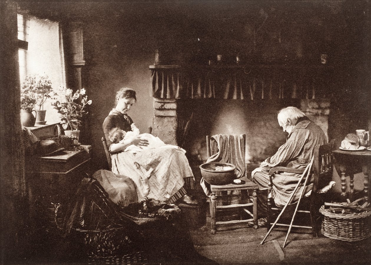 Świt i zachód słońca autorstwa Henry Peach Robinson