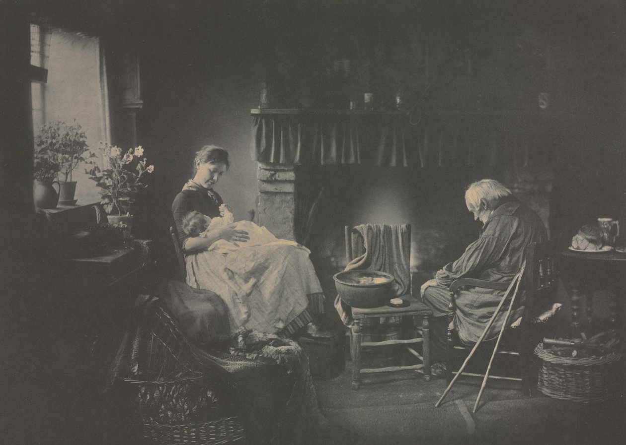 Świt i zachód słońca autorstwa Henry Peach Robinson