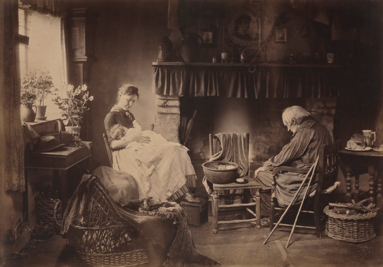 Świt i zachód słońca, 1885. autorstwa Henry Peach Robinson