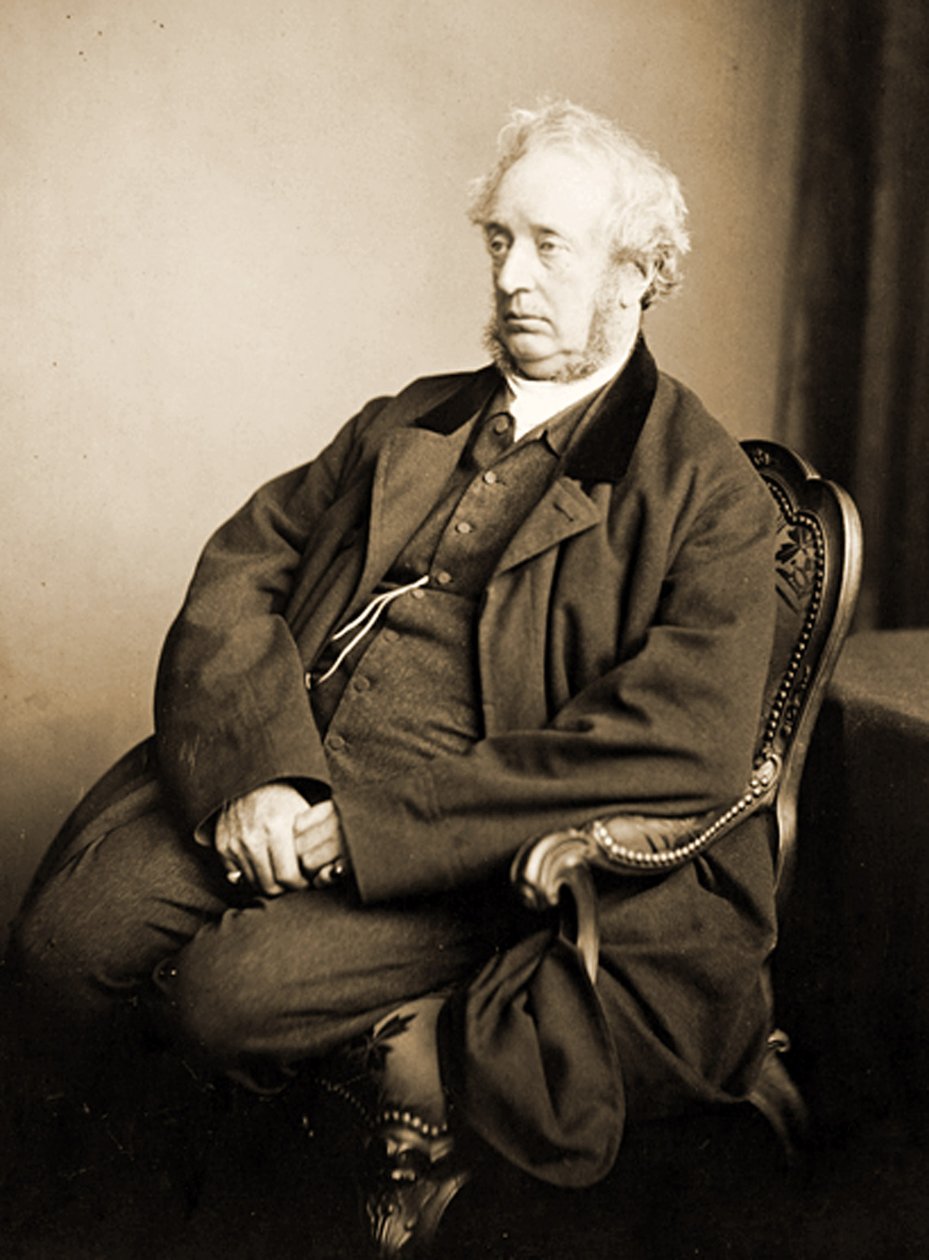 Portret dr Hugh Welch Diamond, 1869 (zdjęcie w sepii) autorstwa Henry Peach Robinson