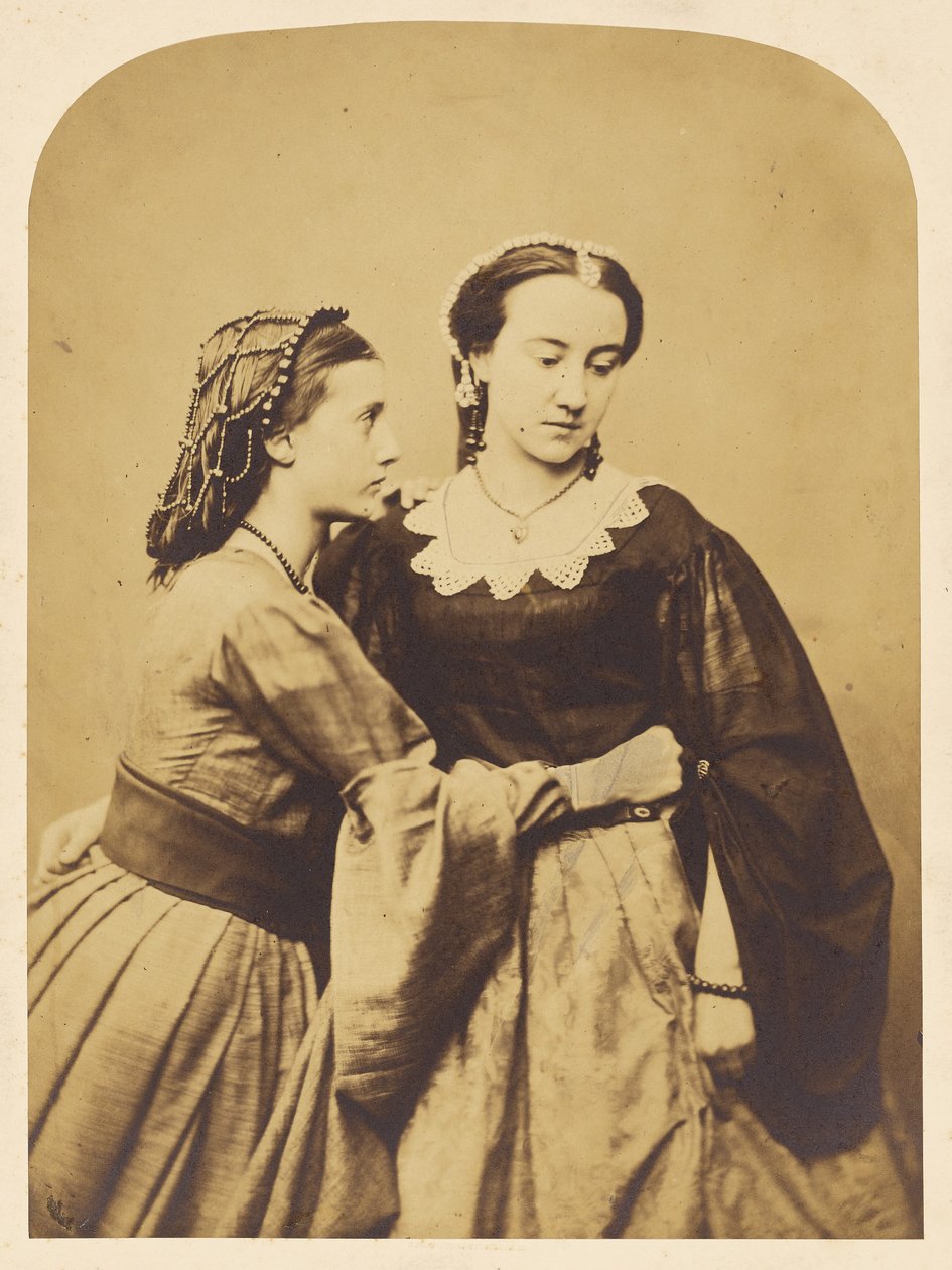 Rozalinda i Celia autorstwa Henry Peach Robinson