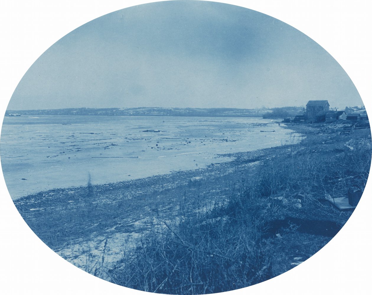 Grobla w Rapids City, Illinois autorstwa Henry Peter Bosse