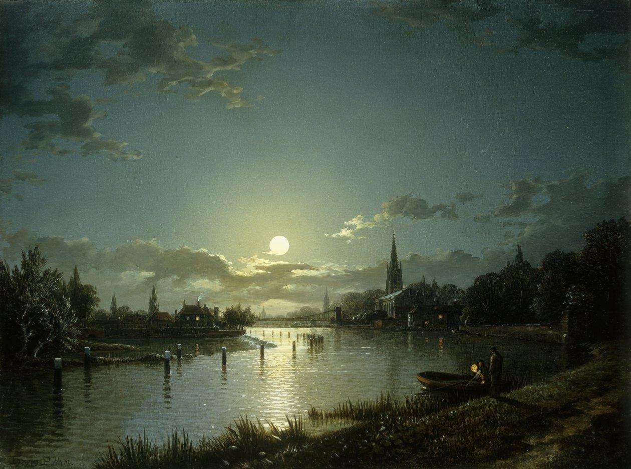 Marlow nad Tamizą, autorstwa Henry Pether