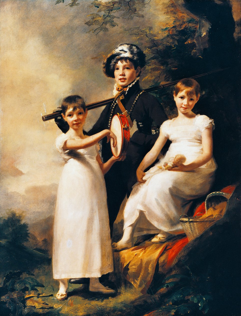 Dzieci Elphinstona, ok. 1814, obraz Henry