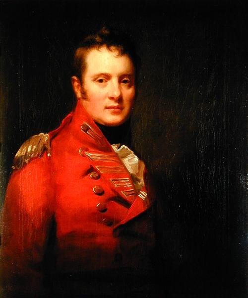 Portret pułkownika Alexandra Campbella z Possil (olej na płótnie) autorstwa Henry Raeburn