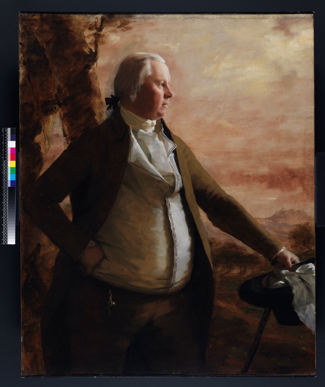 Portret Williama Glendonwyna z Glendonwyn i Sarton, ok. 1795-1800 autorstwa Henry Raeburn