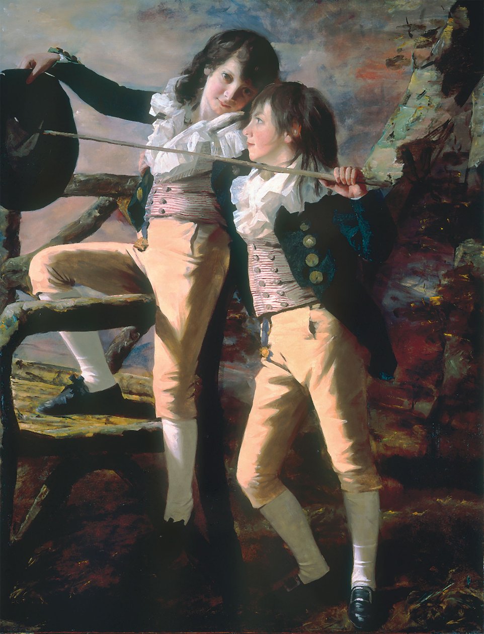 Bracia Allen (portret Jamesa i Johna Lee Allenów) autorstwa Henry Raeburn