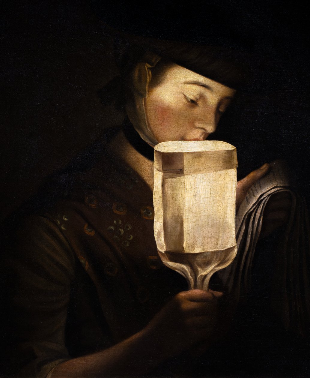 Piosenkarka balladowa La Jolie autorstwa Henry Robert Morland