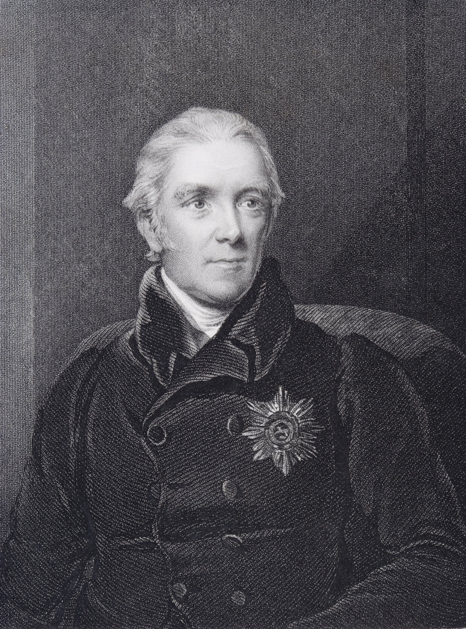 Sir Henry Halford, grawerowane przez Johna Cochrana (fl.1821-65) autorstwa Henry Room