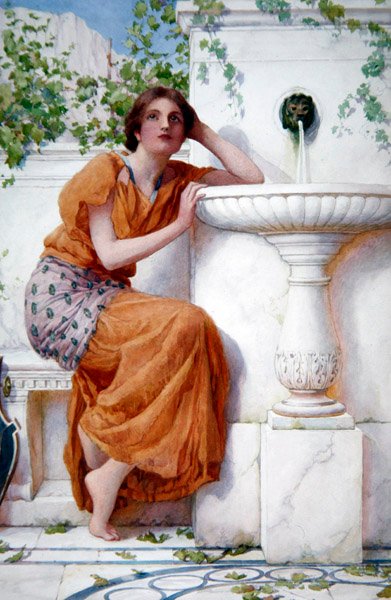 Muzyka fontanny autorstwa Henry Ryland