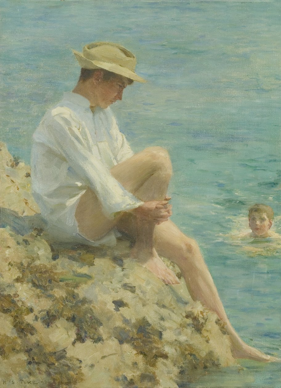 Chłopcy w kąpieli autorstwa Henry Scott Tuke