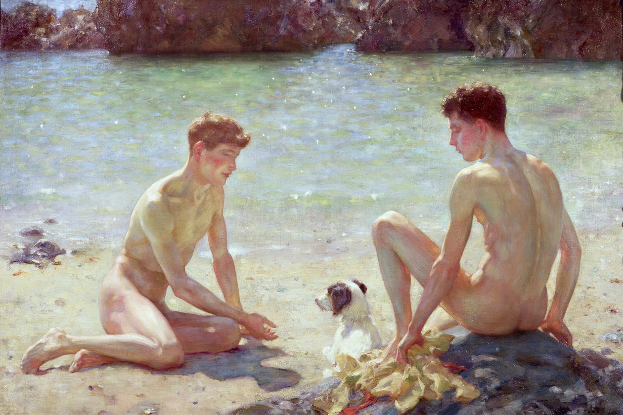 Towarzysze, 1924 autorstwa Henry Scott Tuke
