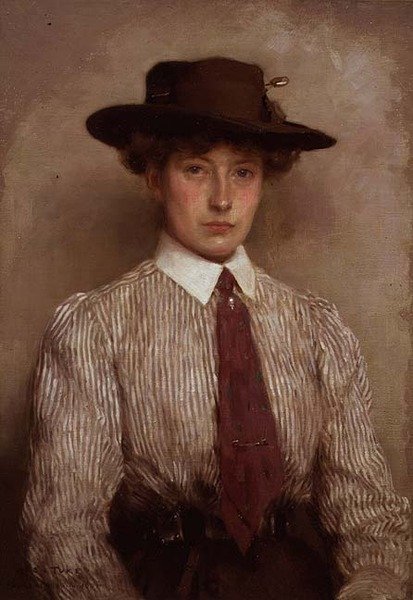 Portret pani Hamilton autorstwa Henry Scott Tuke