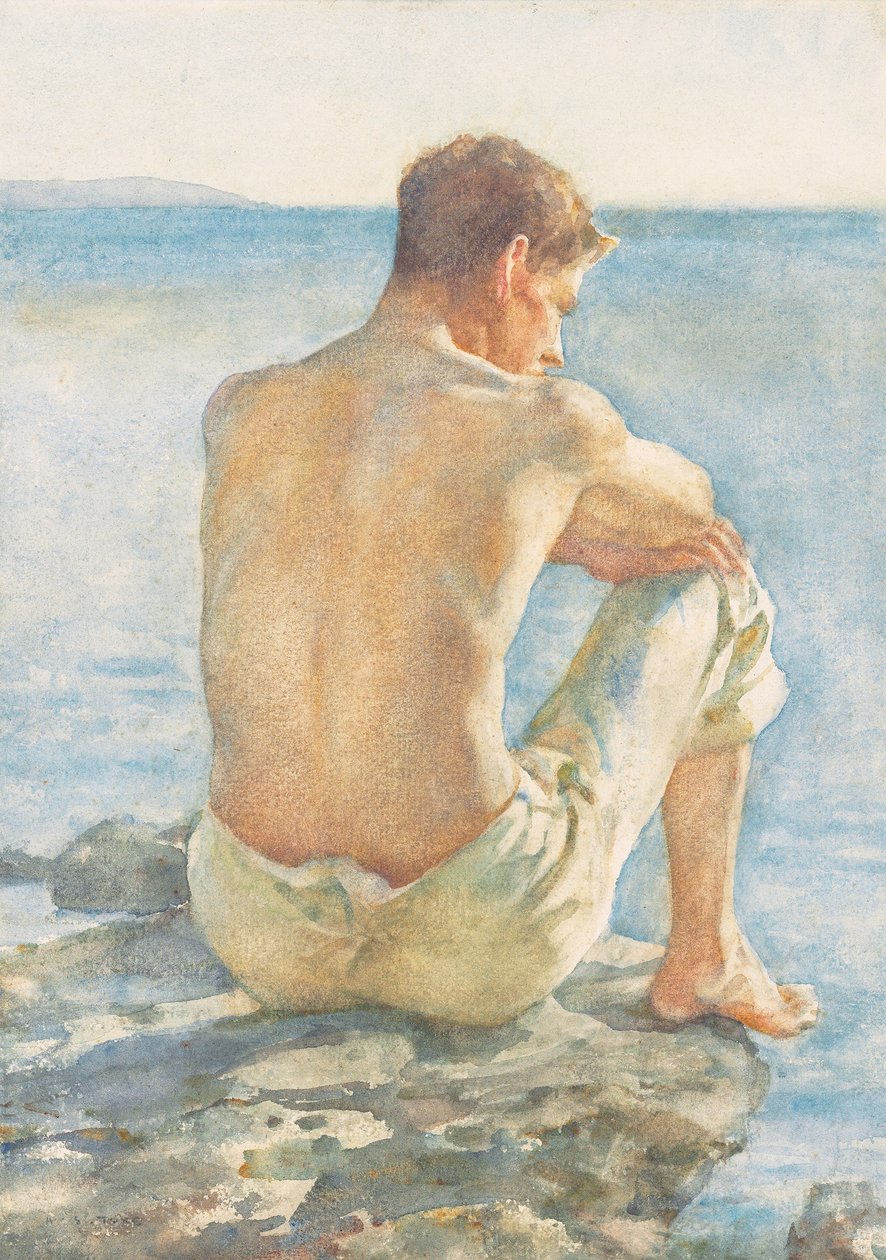 Oglądam morze autorstwa Henry Scott Tuke
