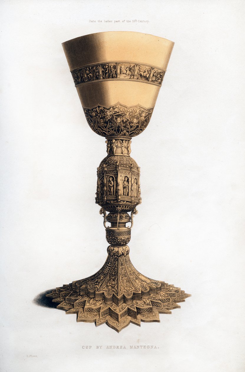 Puchar, koniec XV w., 1843 r. autorstwa Henry Shaw