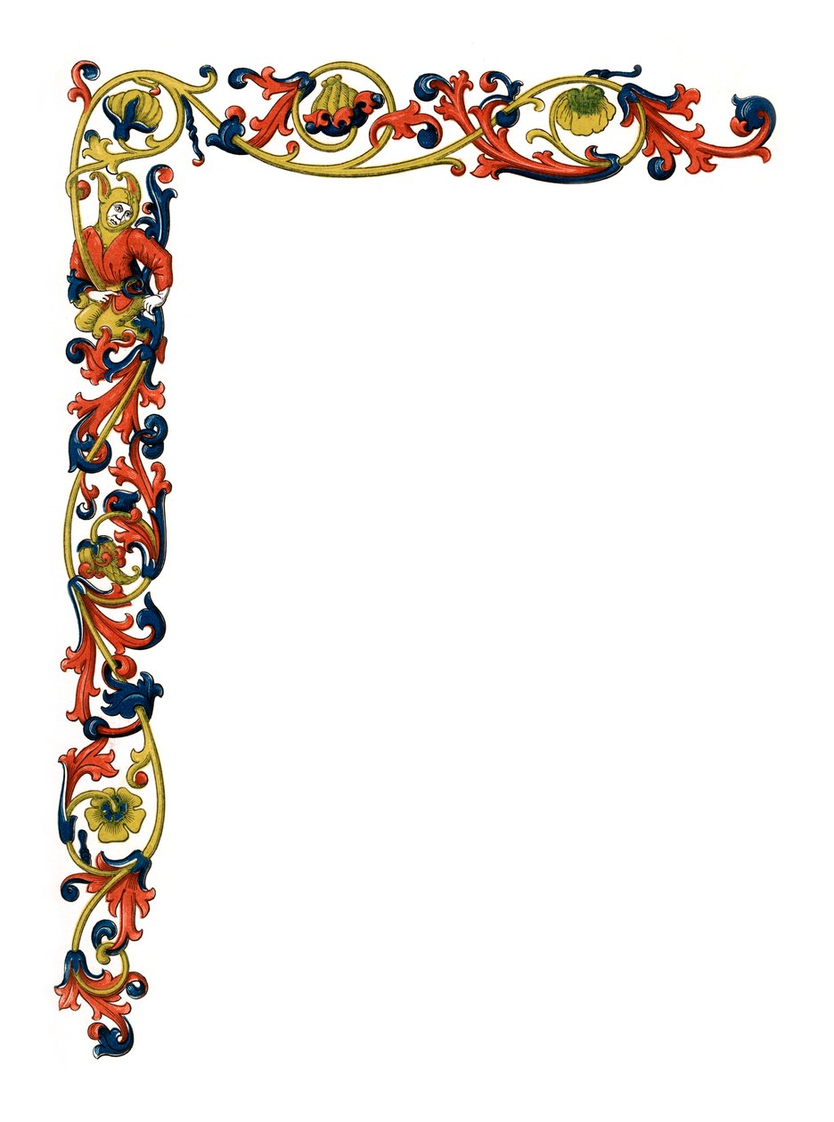 Listwa ozdobna, ok. XV w., 1843 r. autorstwa Henry Shaw