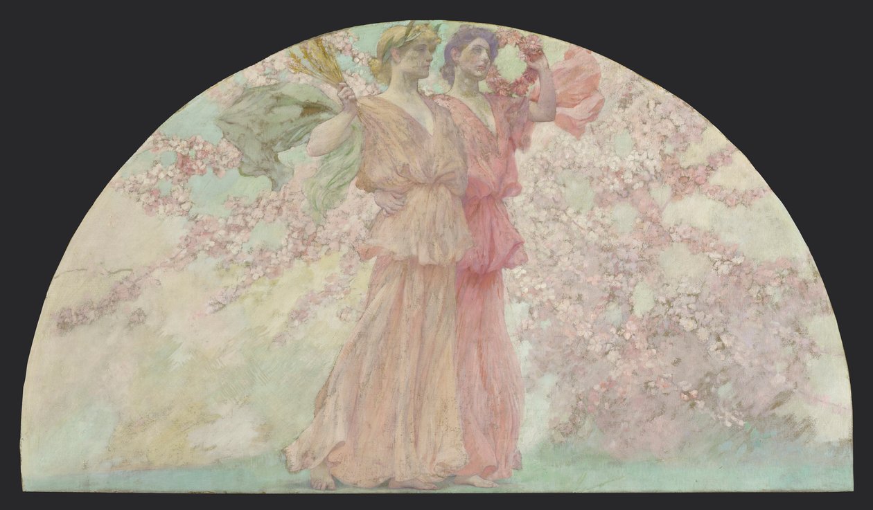 Ceres i Prozerpina ponownie połączone autorstwa Henry Siddons Mowbray