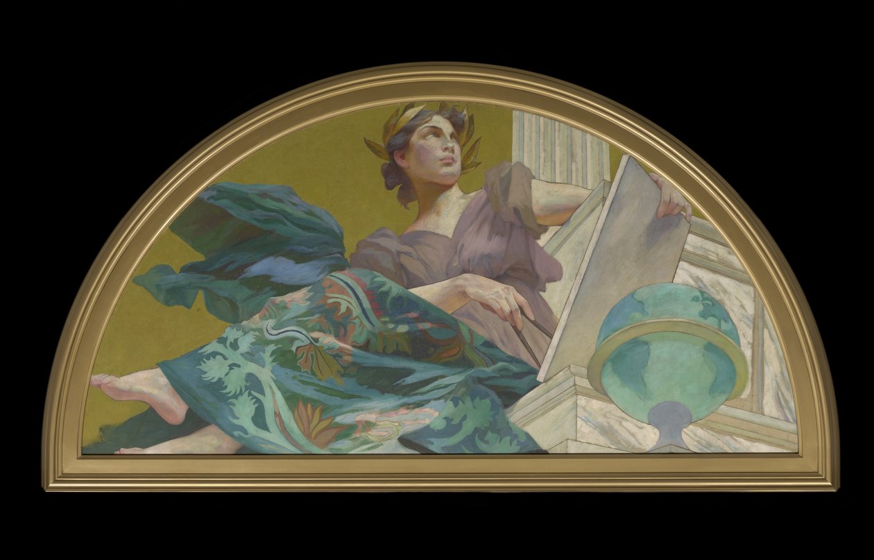 Muza astronomii, 1893 autorstwa Henry Siddons Mowbray
