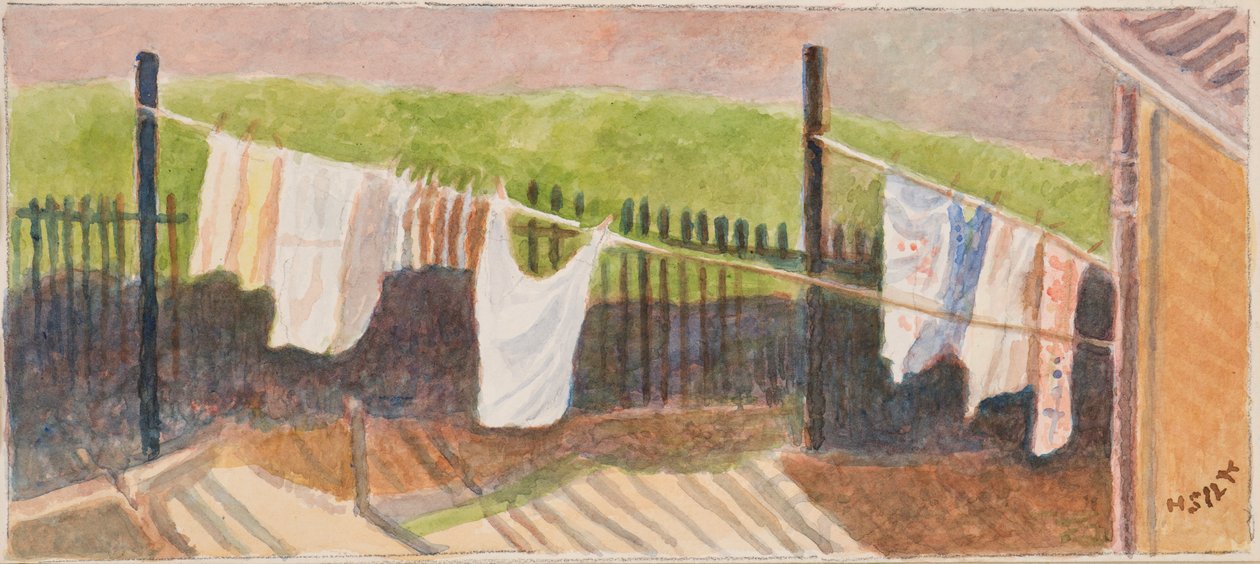 Linie myjące Ronton Road, ok. 1930 r autorstwa Henry Silk