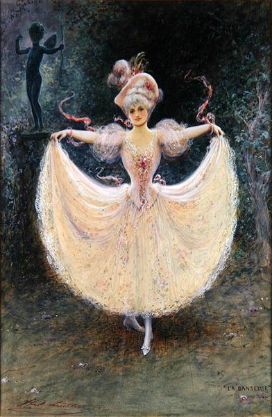 Tancerz autorstwa Henry Stephen (b.1861 fl.1880 1925) Ludlow