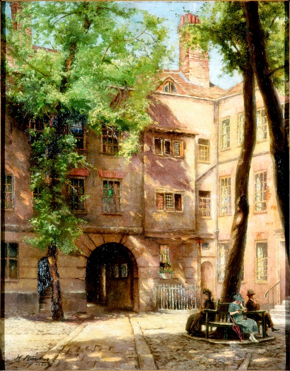 Plac Hanowerski, 1922 autorstwa Henry Straker