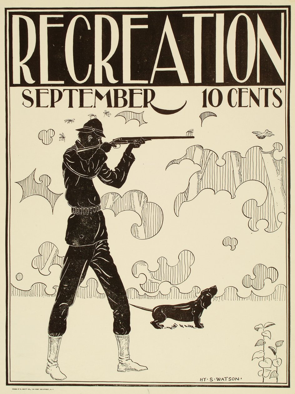 Rekreacja, wrzesień autorstwa Henry Sumner Watson