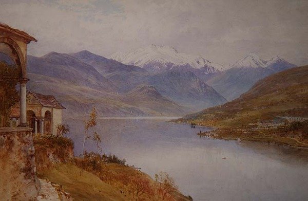 Sacro Monte, Jezioro Orta autorstwa Henry Sutton Palmer
