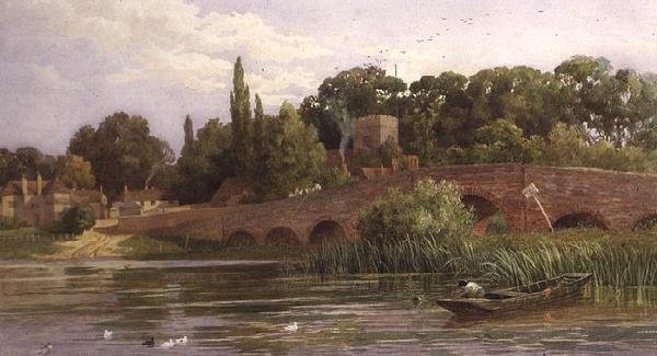 Sonning nad Tamizą autorstwa Henry Sutton Palmer