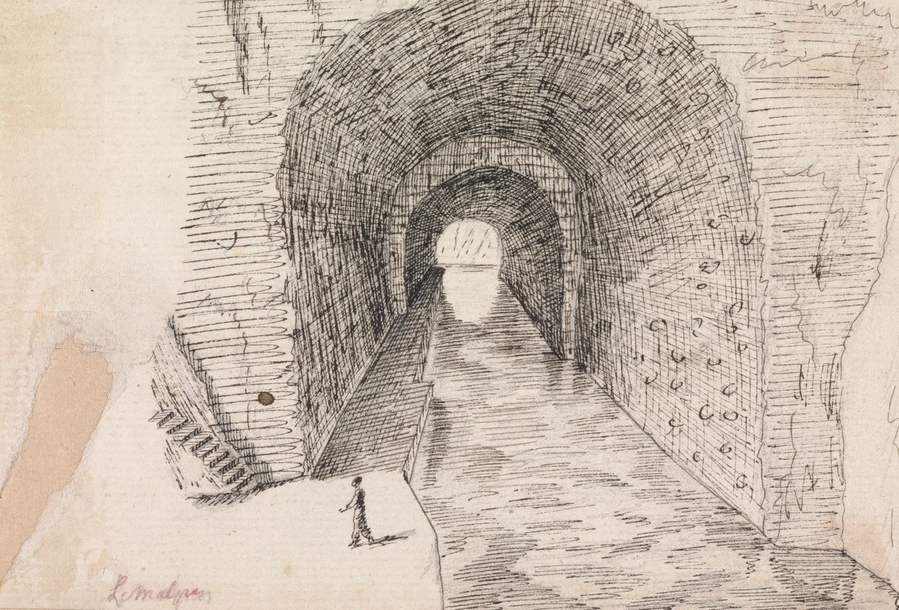 Krypta kościoła św. Oswalda, Malpas, Anglia autorstwa Henry Swinburne