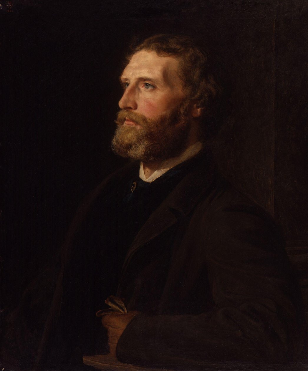 Sir Frederic William Burton autorstwa Henry Tanworth Wells