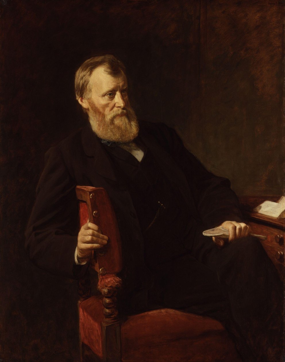 William Edward Forster autorstwa Henry Tanworth Wells