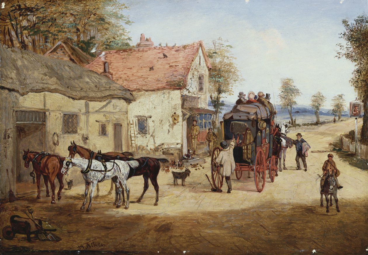 Zmiana zespołu autorstwa Henry Thomas Alken