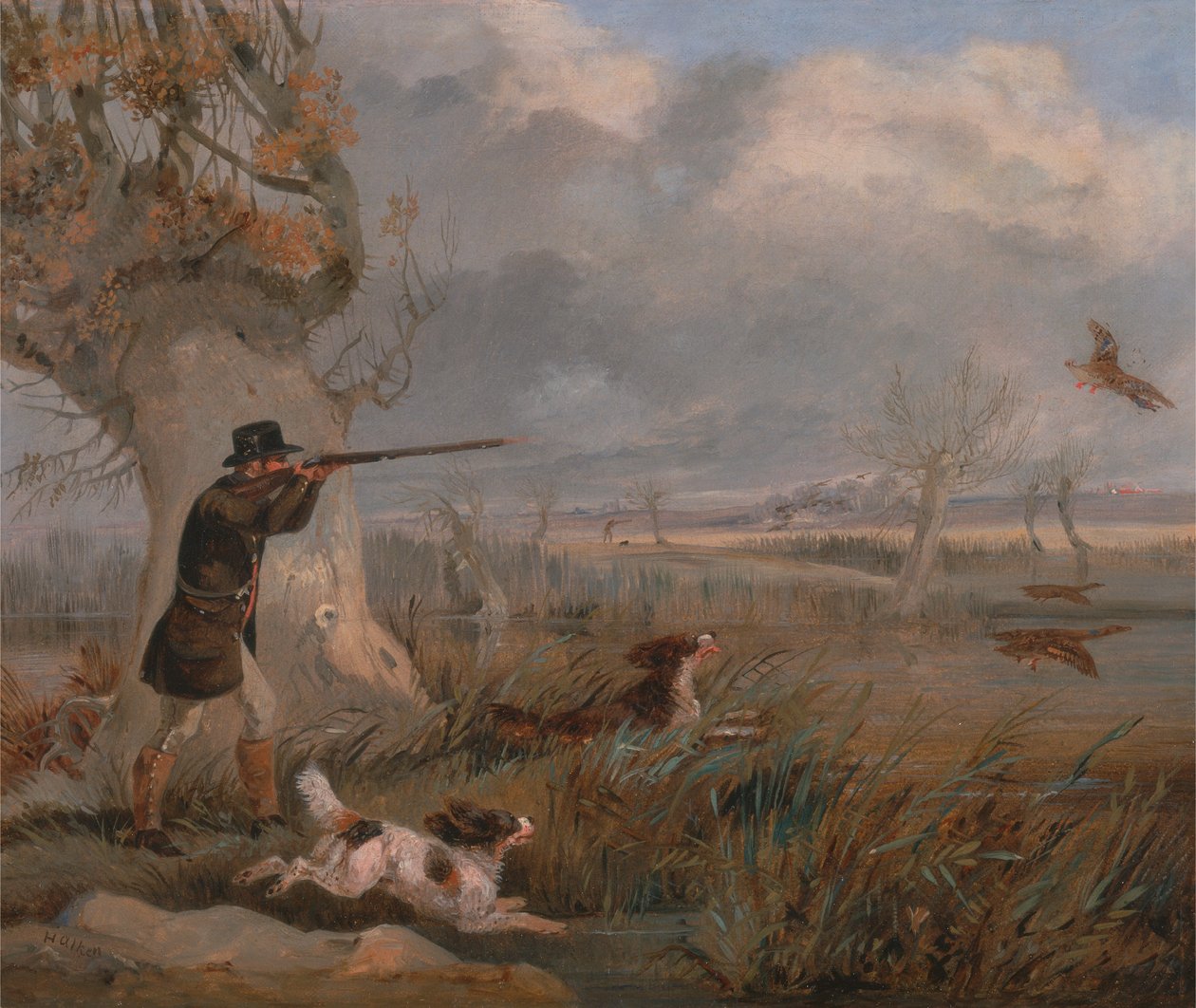 Strzelanie do kaczek autorstwa Henry Thomas Alken