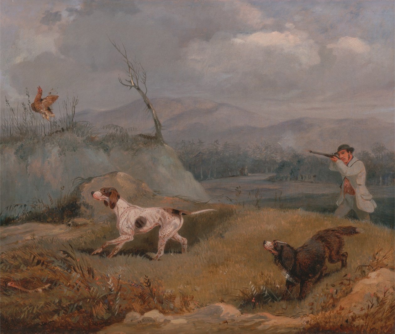 Strzelanie do cietrzewia autorstwa Henry Thomas Alken