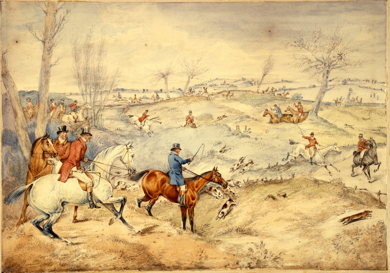 Sceny polowania: Tally-Ho autorstwa Henry Thomas Alken