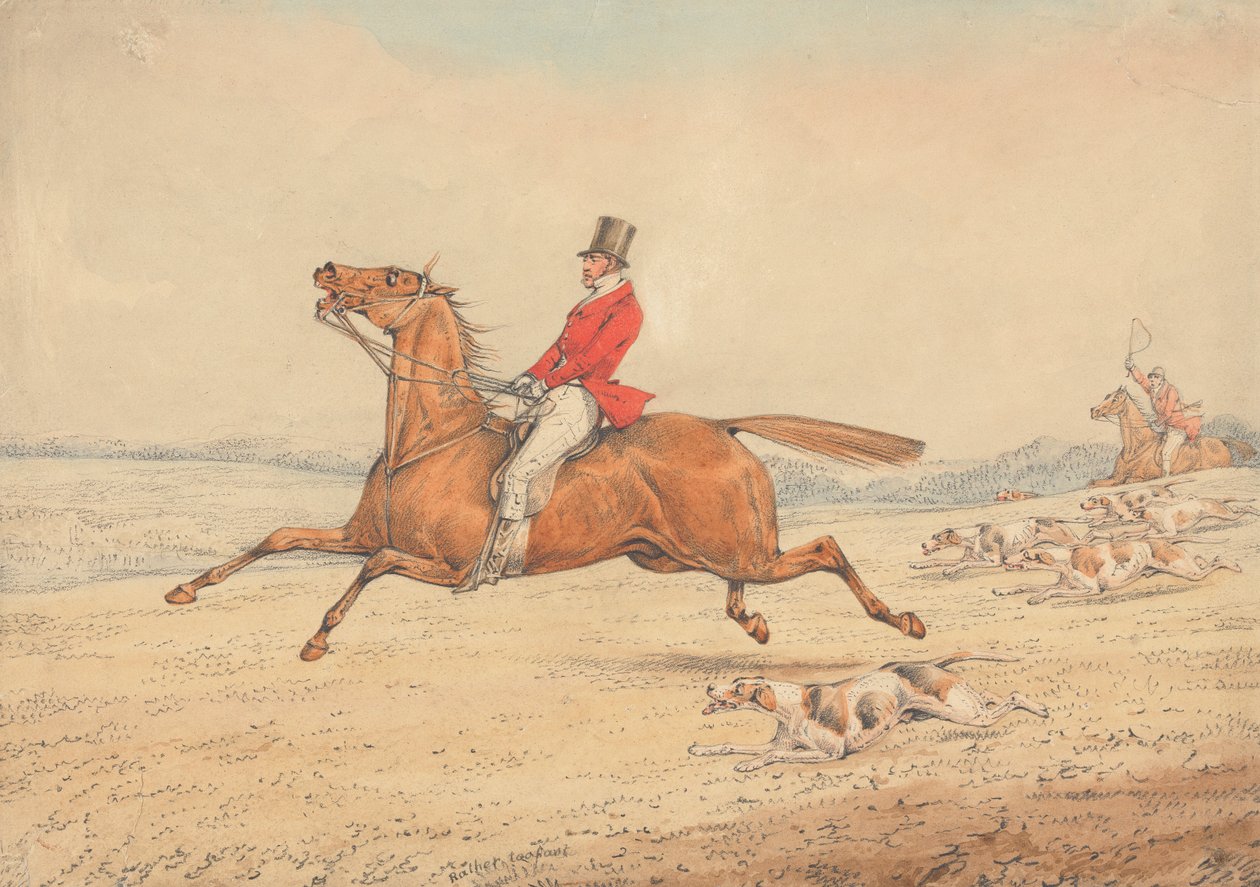 „Trochę za szybko” autorstwa Henry Thomas Alken