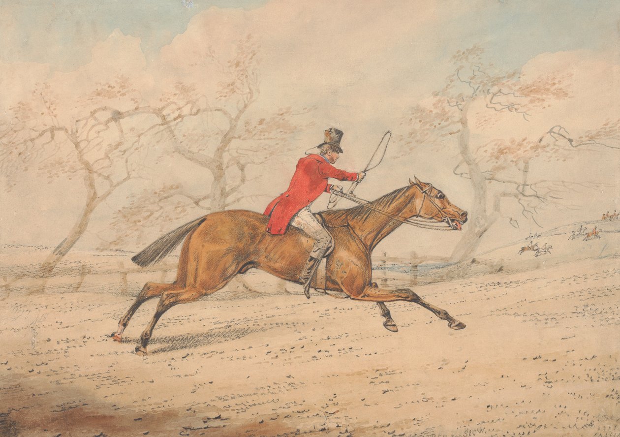 „Raczej zbyt wolno” autorstwa Henry Thomas Alken