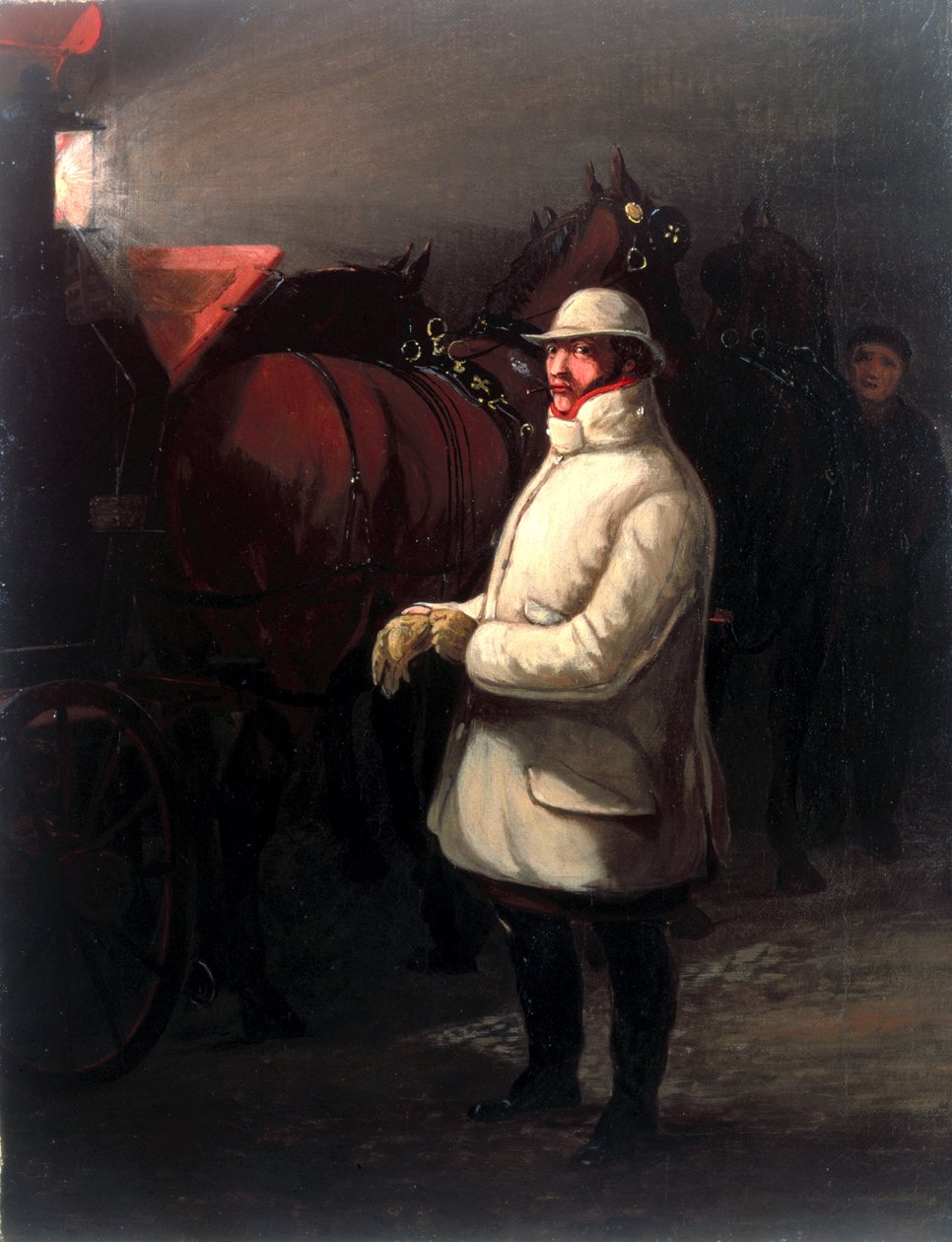 Kierowca poczty, 1832 autorstwa Henry Thomas Alken