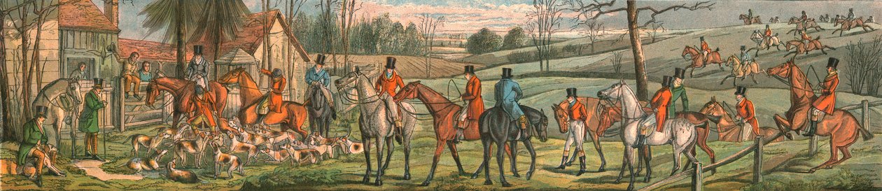 Polowanie - Śmierć, 1820, 1890 autorstwa Henry Thomas Alken