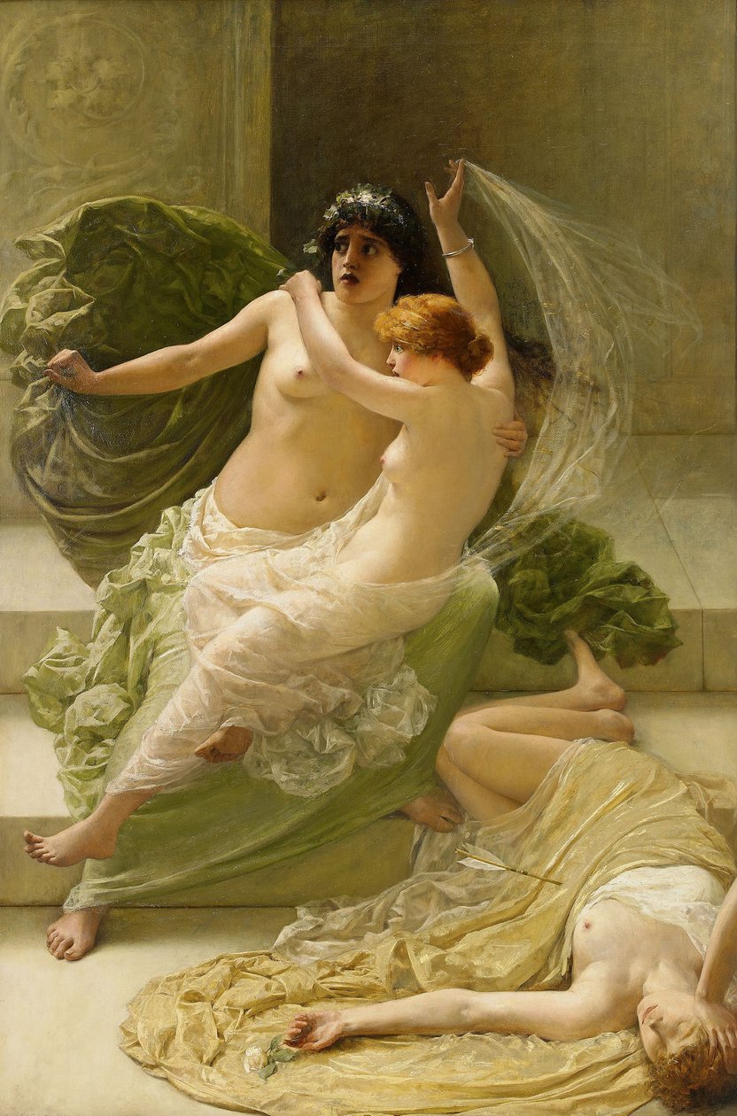 Niobe, 1881 r. autorstwa Henry Thomas Schafer