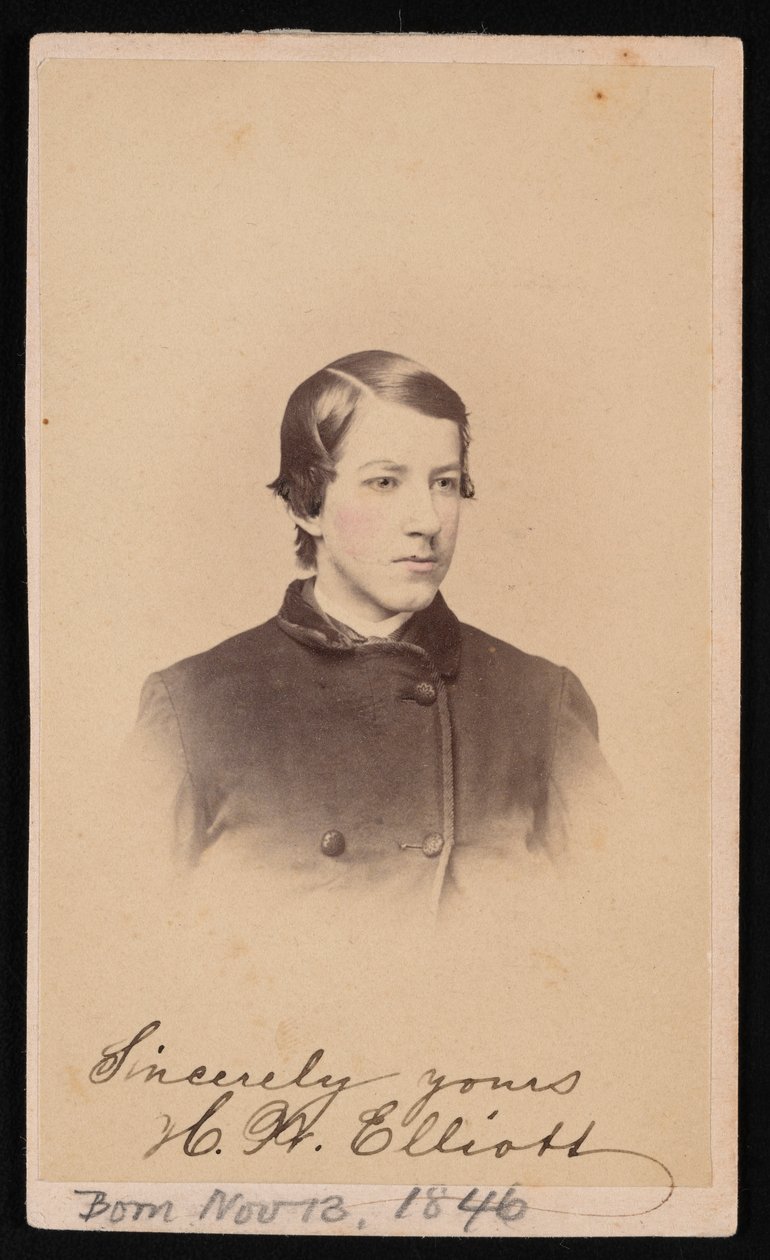 Portret Henry Wood Elliott 1846-1930, 1865. autorstwa Henry Ulke