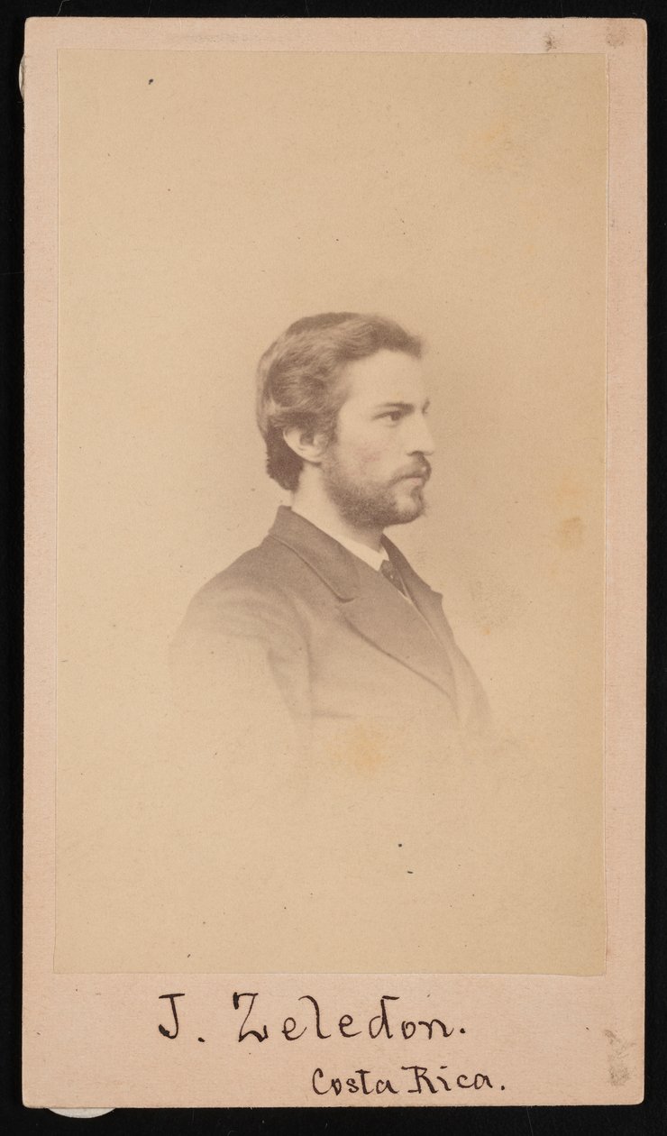 Portret Jose Castulo Zeledona 1846-1923, 1868. autorstwa Henry Ulke