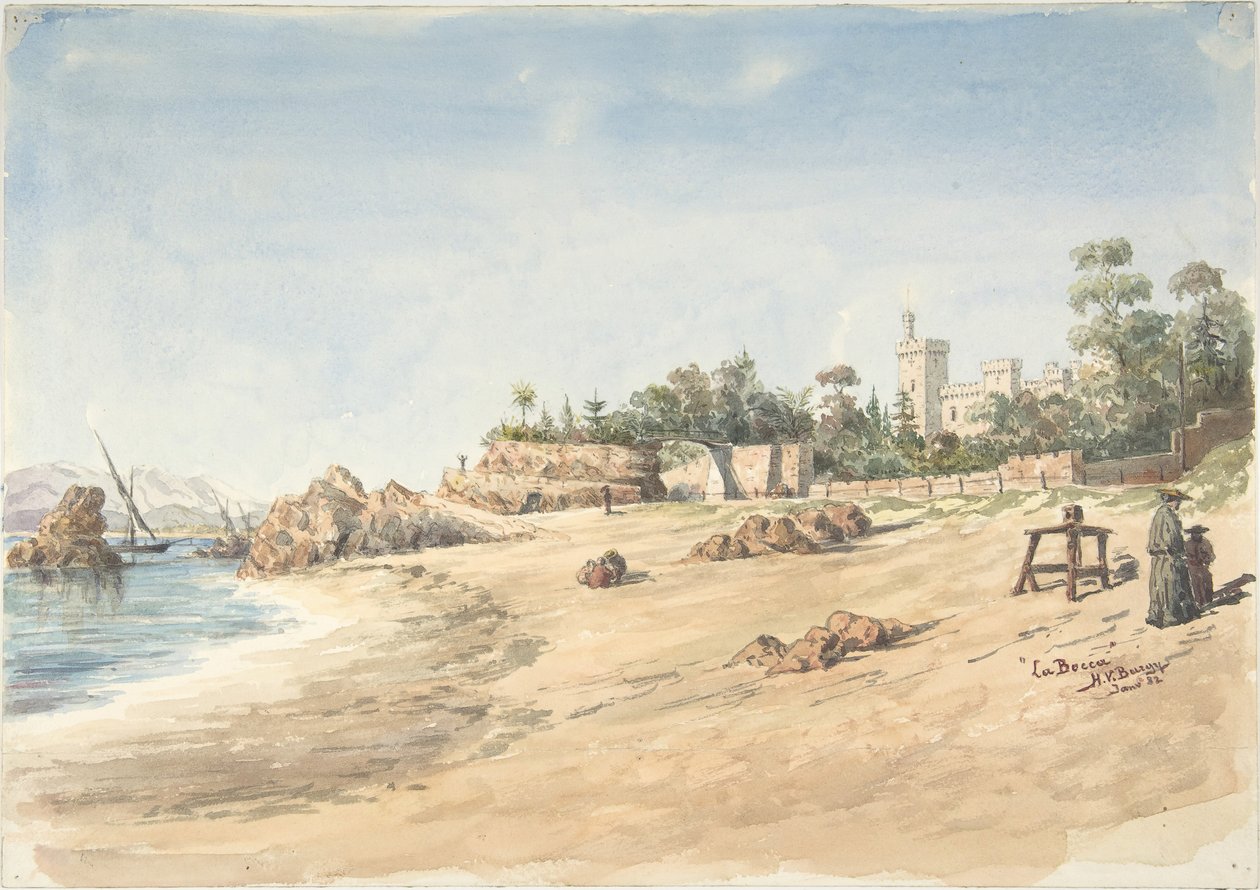 Usta, 1882. autorstwa Henry Victor Burgy
