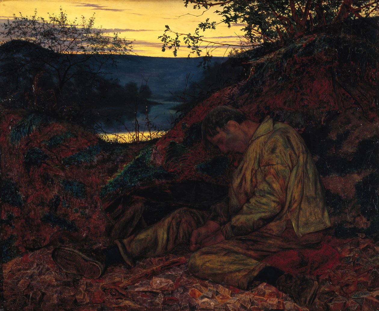 Łamacz kamieni, 1857. autorstwa Henry Wallis