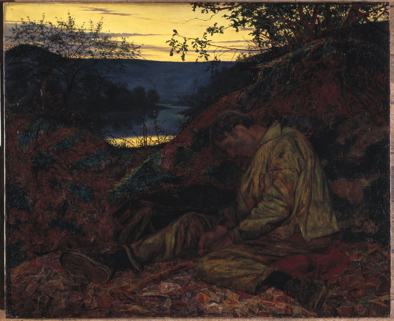 Łamacz kamieni, 1857 autorstwa Henry Wallis