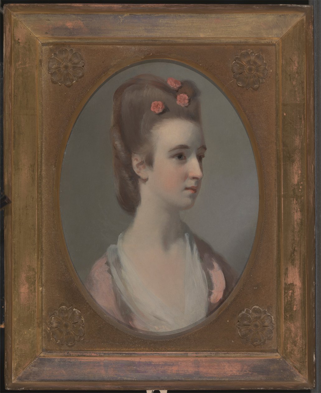 Portret kobiety, prawdopodobnie panny Nettlethorpe autorstwa Henry Walton